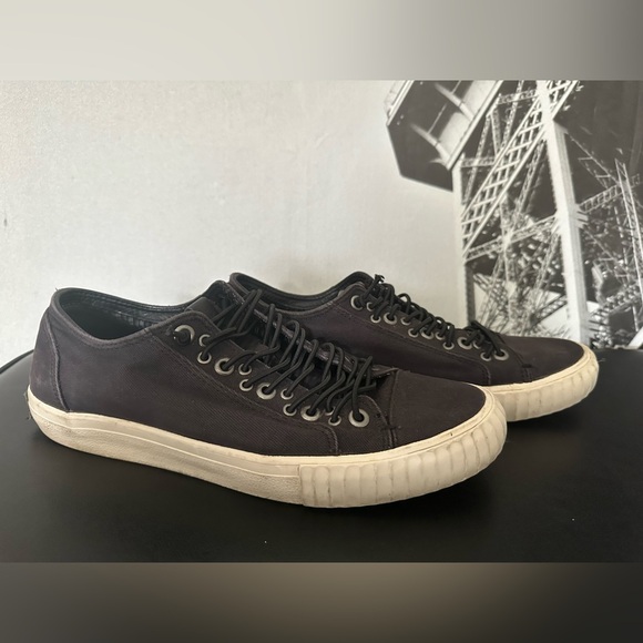 John Varvatos Bootleg Men' Shoes 8.0 M Black G Casual Sneaker - Picture 12 of 13